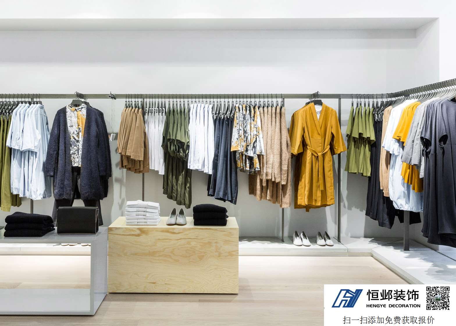 cos品牌服装店 - 杭州工装装修_杭州办公室装修设计