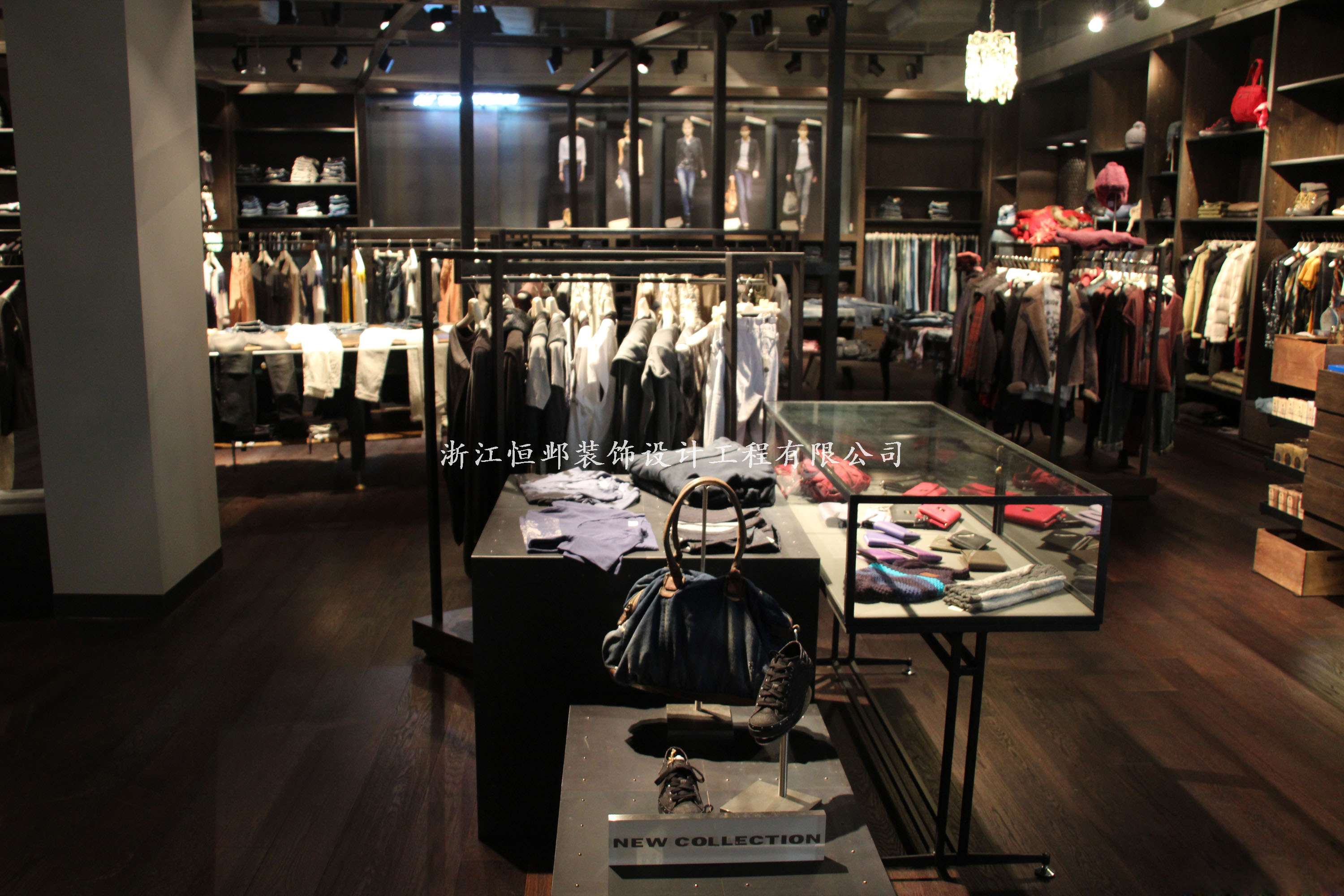 diesel服装商店装修设计案例 - 浙江恒邺装饰设计工程有限公司