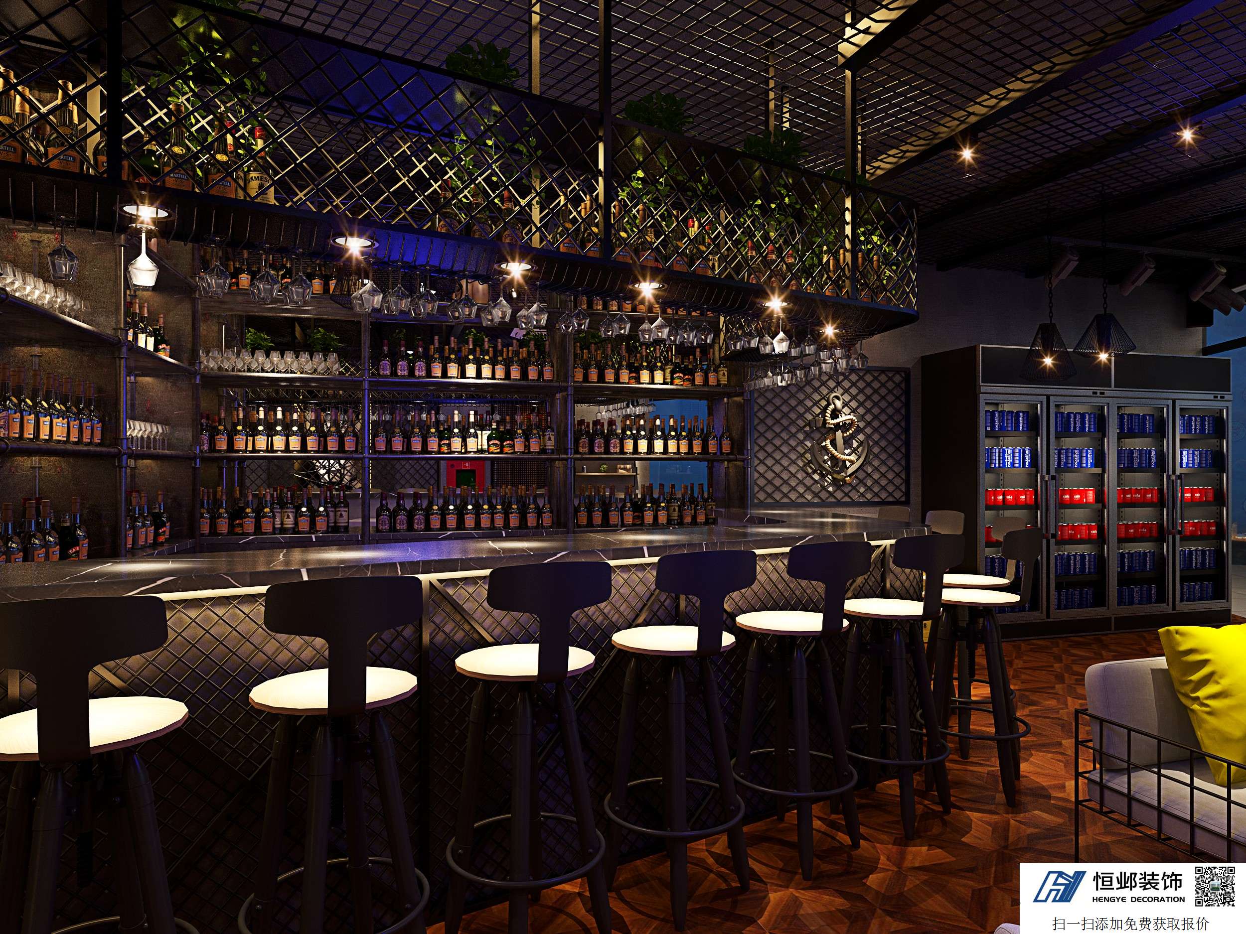 "yemei"酒吧 - 杭州工装装修_杭州办公室装修设计_杭州店铺装修设计